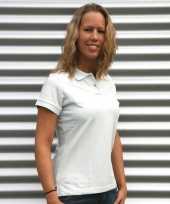Dames poloshirtjes licht blauw