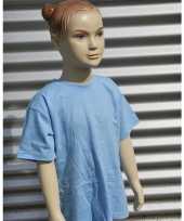 Kleding kinder t shirt lichtblauw